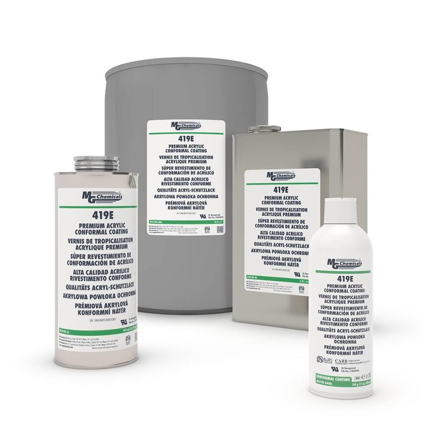  MG Chemicals 419E – Premium Acrylic Lacquer Conformal Coating | TeknikExpo - 1