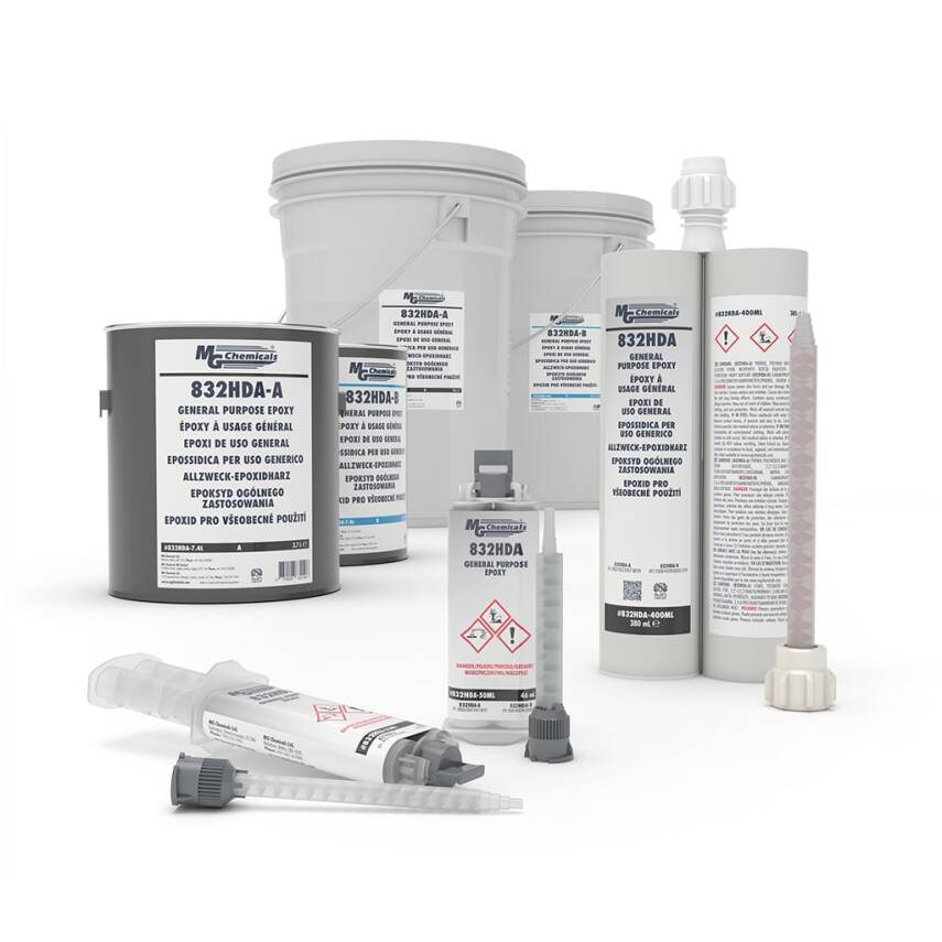 MG Chemicals 832HDA – 1:1 Epoxy Potting & Encapsulating Compound | TeknikExpo - 1