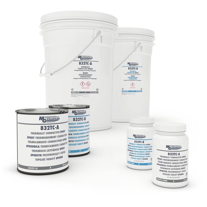 MG Chemicals 832TC – Thermally Conductive Epoxy Potting & Encapsulating Compound | TeknikExpo - 1