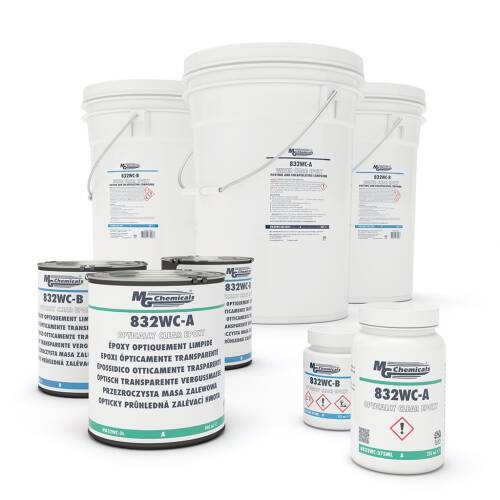 MG Chemicals 832WC – Water Clear Epoxy Potting & Encapsulating Compound | TeknikExpo - MG CHEMİCALS