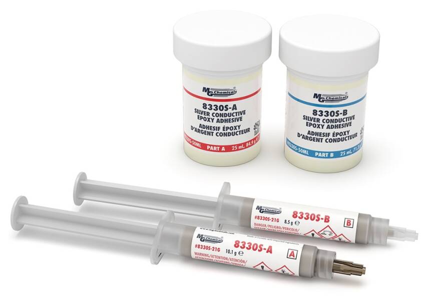 MG Chemicals 8330S-21G – Silver Conductive Epoxy, Slow Cure, Extreme Conductivity | TeknikExpo - 1