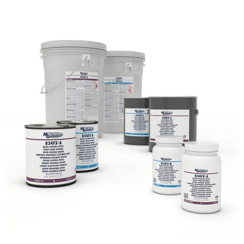 MG Chemicals 834FX – Black Flexible Epoxy Encapsulating & Potting Compound | TeknikExpo - MG CHEMİCALS