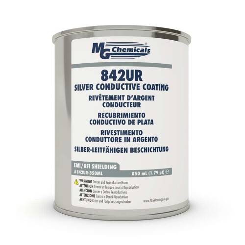 MG Chemicals 842UR – Super Shield Urethane Silver Conductive Paint | TeknikExpo - MG CHEMİCALS