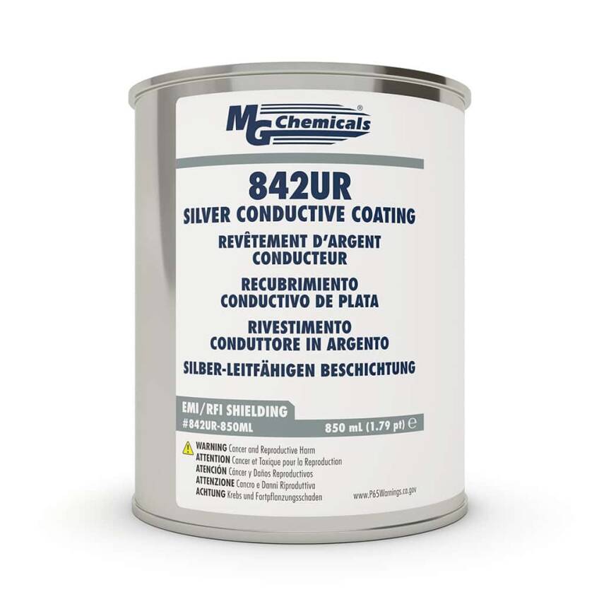 MG Chemicals 842UR – Super Shield Urethane Silver Conductive Paint | TeknikExpo - 1