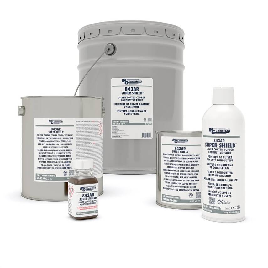 MG Chemicals 843AR – Super Shield Silver Coated Copper Conductive Paint | TeknikExpo - 1