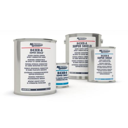 MG Chemicals 843ER – Super Shield Silver Copper Epoxy Conductive Paint | TeknikExpo - MG CHEMİCALS