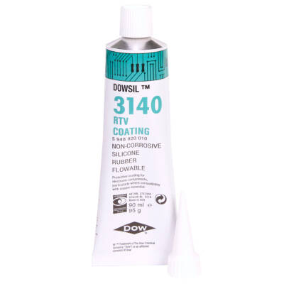 DOWSIL 3140 RTV Silicone Coating | Transparent Protective Coating for Electronics – 90 mL - 1