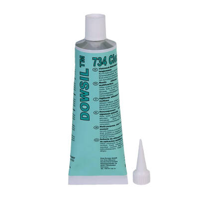 DOWSIL 734 Flowable Silicone Sealant | Transparent RTV Sealant - 1