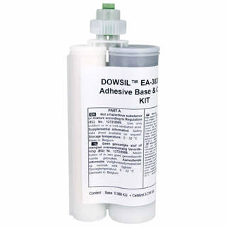 DOWSIL EA-3838 Hızlı Yapıştırıcı Siyah | 2K Epoksi Bazlı 400 mL Kartuş - 1