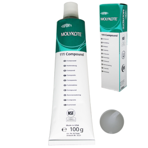 DuPont™ MOLYKOTE® 111 Compound Silikonlu Gres - 100 gr - Yüksek Performanslı Vana ve O-Ring Yağlayıcı - 1