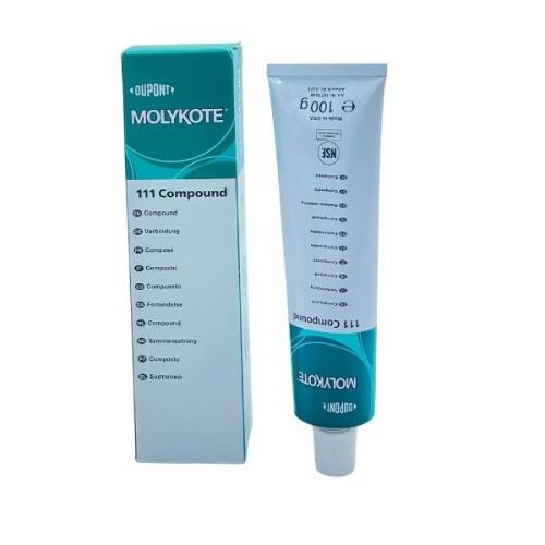 DuPont™ MOLYKOTE® 111 Compound Silikonlu Gres - 100 gr - Yüksek Performanslı Vana ve O-Ring Yağlayıcı - DuPont™ MOLYKOTE®