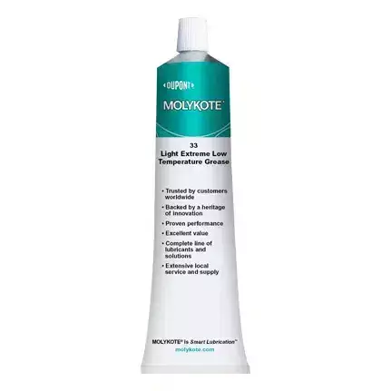 DuPont MOLYKOTE 33 Light – Extreme Low Temperature Silicone Grease | 100 g - 3
