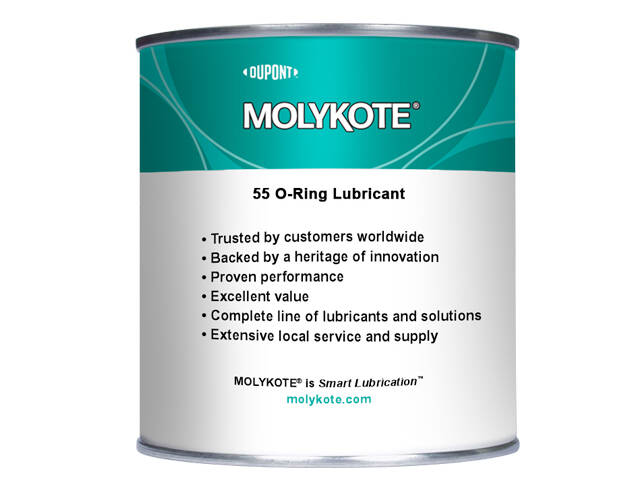 DuPont™ MOLYKOTE® 55 O-Ring Grease – Silicone-Based High-Performance Seal Grease - 1 Kg - 1