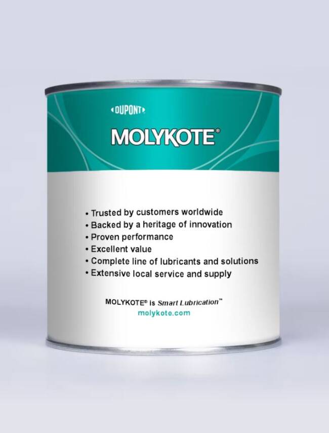 DuPont MOLYKOTE BG-555 Low Noise Grease | High-Performance Bearing Lubricant – 1 KG - 1