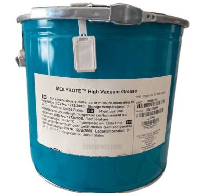 DuPont MOLYKOTE High Vacuum Grease | Silicone-Based Low Evaporation Grease – 5 KG - 1