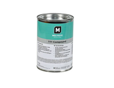 DuPont™ MOLYKOTE® 111 Compound Silikonlu Gres - 1 KG - Yüksek Performanslı Vana ve O-Ring Yağlayıcı - 2