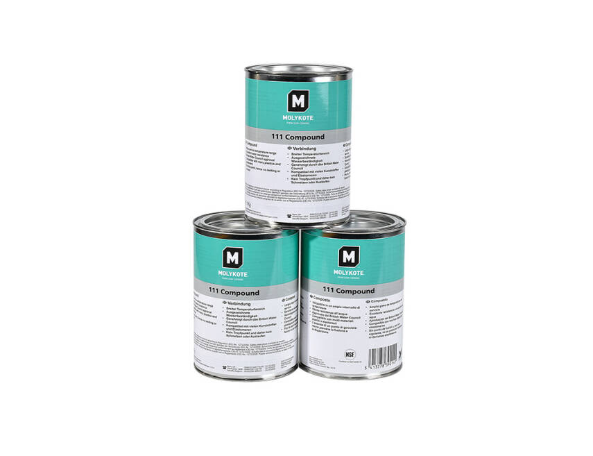 DuPont™ MOLYKOTE® 111 Compound Silikonlu Gres - 1 KG - Yüksek Performanslı Vana ve O-Ring Yağlayıcı - 3