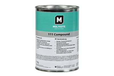 DuPont™ MOLYKOTE® 111 Compound Silikonlu Gres - 1 KG - Yüksek Performanslı Vana ve O-Ring Yağlayıcı - 4