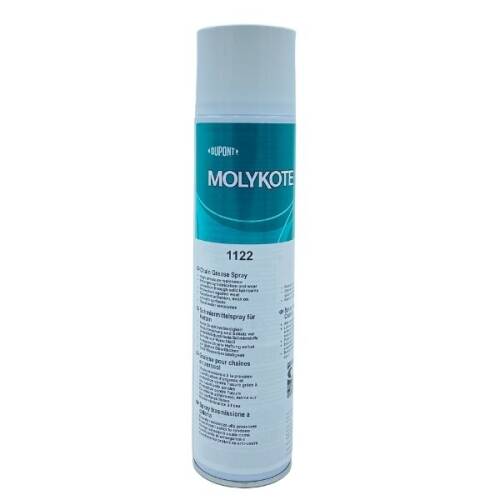 DuPont™ MOLYKOTE® 1122 Zincir Yağı – Endüstriyel Zincirler ve Açık Dişliler İçin Yüksek Performanslı Gres - 400 mL- - DuPont™ MOLYKOTE®