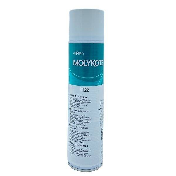 DuPont™ MOLYKOTE® 1122 Zincir Yağı – Endüstriyel Zincirler ve Açık Dişliler İçin Yüksek Performanslı Gres - 400 mL- - 1