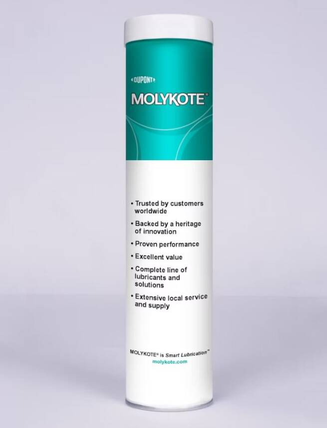 DuPont™ MOLYKOTE® 1122 Zincir Yağı – Endüstriyel Zincirler ve Açık Dişliler İçin Yüksek Performanslı Gres - 400 mL- - 1