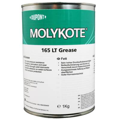 DuPont™ MOLYKOTE® 165 LT Grease – Düşük Sıcaklıkta Çalışabilen, Yüksek Performanslı Endüstriyel Gres - 1 Kg- - 3