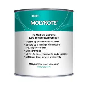 DuPont™ MOLYKOTE® 33 Medium Gres – Silikon Bazlı, Suya Dayanıklı, Plastik & Kauçuk Özel Gres - 1 KG - - 1