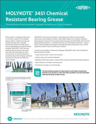 DuPont MOLYKOTE 3451 Bearing Grease | PTFE-Reinforced Fluorosilicone, Chemical Resistant – 100 g - 3