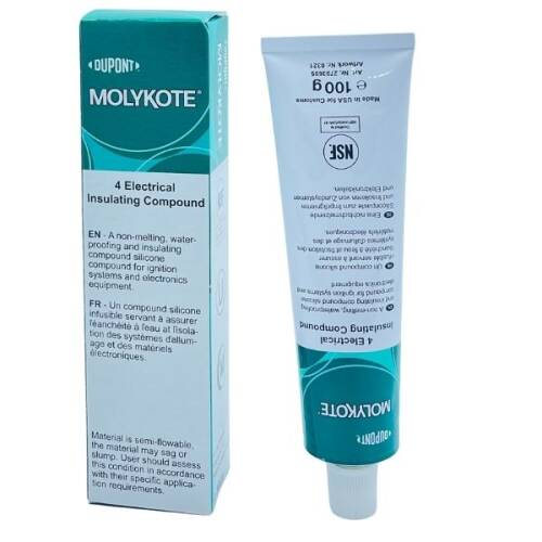 MOLYKOTE 4 Electrical Insulating Compound | Silicone Sealant 100 g - DuPont™ MOLYKOTE®