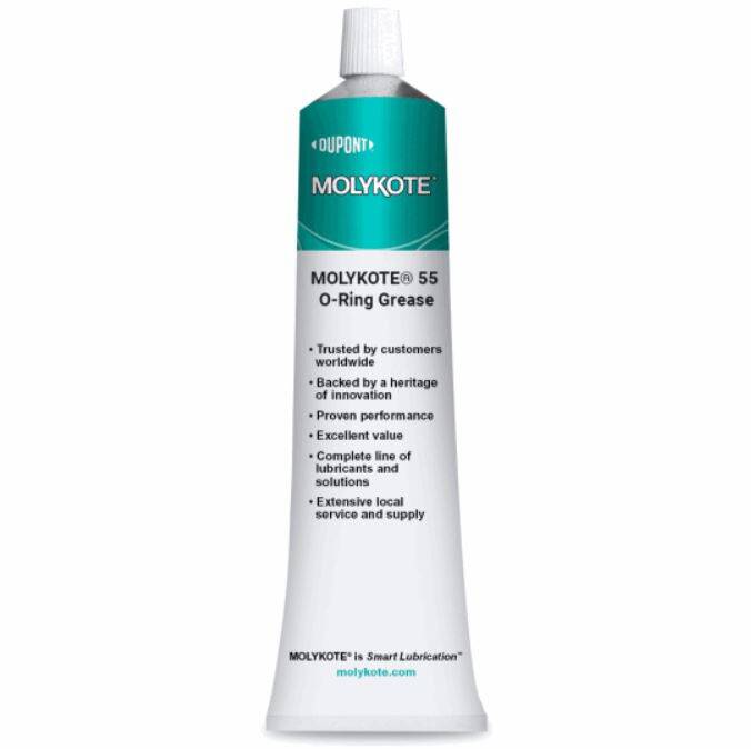 DuPont™ MOLYKOTE® 55 O-Ring Gres – Silikon Bazlı Conta Yağı | -65°C~+175°C | 100g - 1