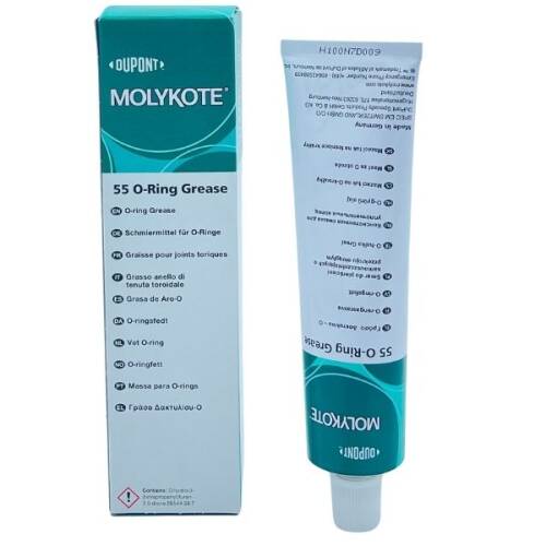 DuPont™ MOLYKOTE® 55 O-Ring Gres – Silikon Bazlı Conta Yağı | -65°C~+175°C | 100g - 2