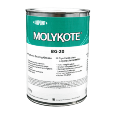 DuPont™ MOLYKOTE® BG-20 Synthetic Bearing Grease – Düşük Sıcaklıklarda Yüksek Performanslı Sentetik Rulman Gresi, -45°C ile +180°C - 1