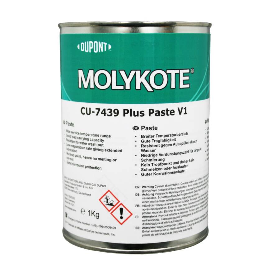 DuPont™-MOLYKOTE®-CU-7439-Plus-Paste-High-Temp-Copper-Based-Assembly-Paste-1Kg - 2