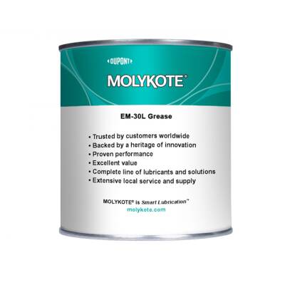 DuPont™ MOLYKOTE® EM-30L Grease – High-Performance Lubricant for Plastic Components - 1 KG - DuPont™ MOLYKOTE®