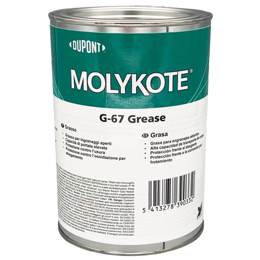 DuPont™ MOLYKOTE® G-67 Rulman Gresi - Düşük Sıcaklıkta Yüksek Performanslı Yağlayıcı - 1 Kg - - 1