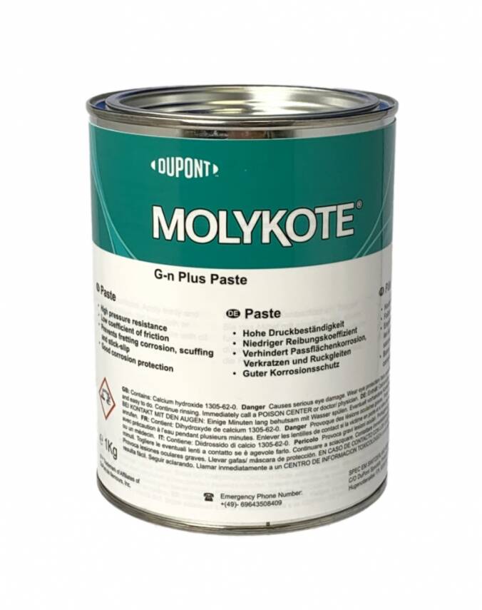 MOLYKOTE G-N Plus Paste - Montajlarda Yuksek Yuk Koruması Icin Kat Yaglayici - 1 KG - - 1