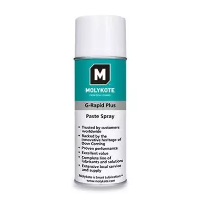 DuPont™ MOLYKOTE® G Rapid Plus Paste Spray - Aerosol Formda Kat Yaglayici Montaj Pastasi - 400 mL - 4