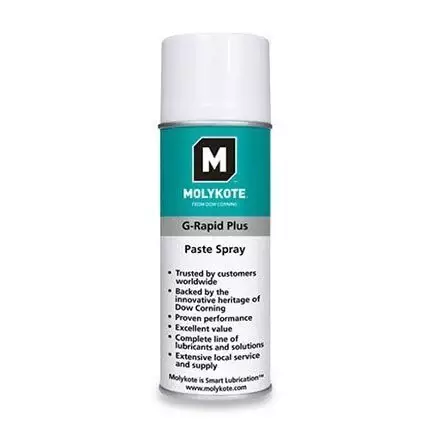 DuPont™ MOLYKOTE® G Rapid Plus Paste Spray - Aerosol Formda Kat Yaglayici Montaj Pastasi - 400 mL - 4