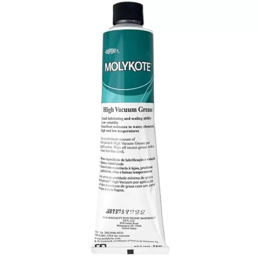 DuPont™ MOLYKOTE® High Vacuum Grease 50g | Silicone-Based, Low Volatility, High Purity - 1