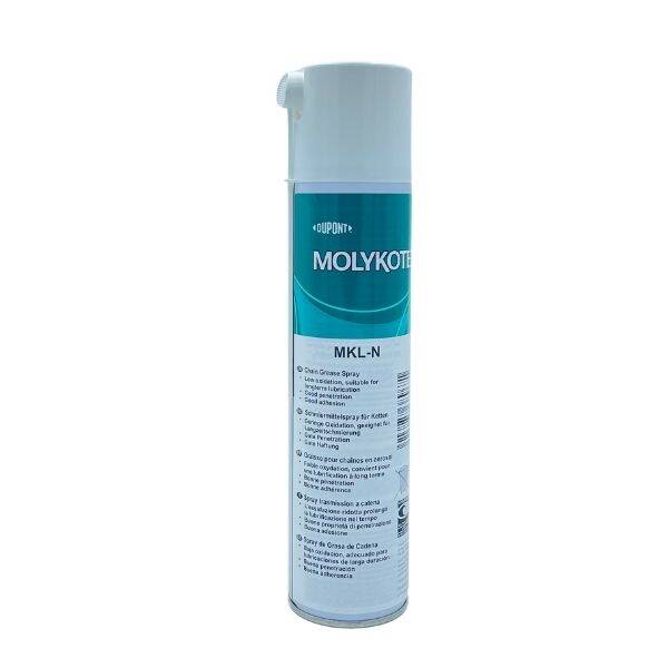 DuPont™ MOLYKOTE® MKL-N Chain Grease Spray - Zincirler Icin Yapişkan Filmli Gres Sprey( 400 ML ) - 1