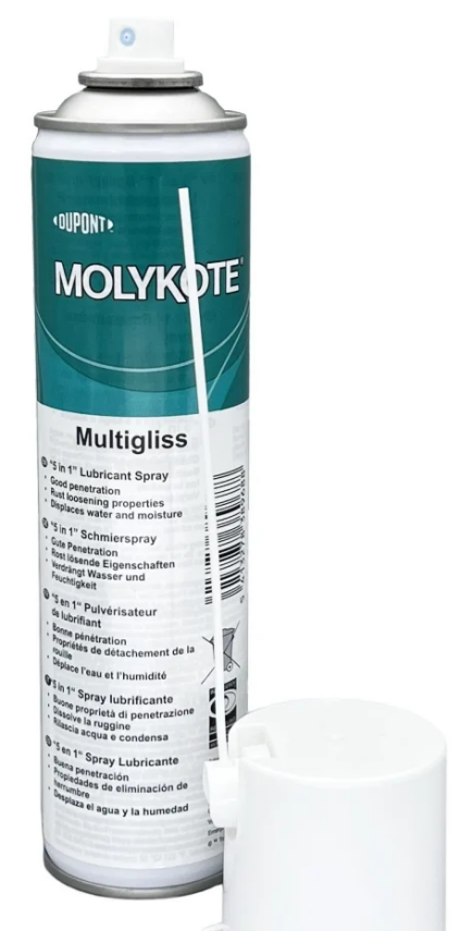 DuPont™ MOLYKOTE® MULTIGLISS General Purpose Sliding Surface Dispersion – 1 LT - 1