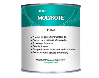 DuPont MOLYKOTE P-1042 Adhesive Grease Paste – Water Resistant Adhesive Grease | PTFE Reinforced | 1 KG - DuPont™ MOLYKOTE®