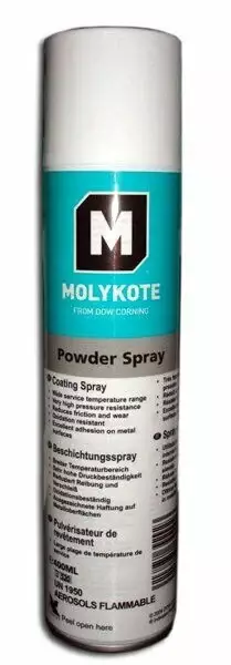 DuPont™ MOLYKOTE® Powder Spray Coating | Katı Yağlayıcı Film Spreyi (400 ML) - 2