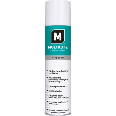 DuPont™ MOLYKOTE® PTFE-N UV Anti-Friction Coating Spray – UV Tespit Edilebilir PTFE Bazlı Kuru Film Yağlayıcı - 400 mL - - 1