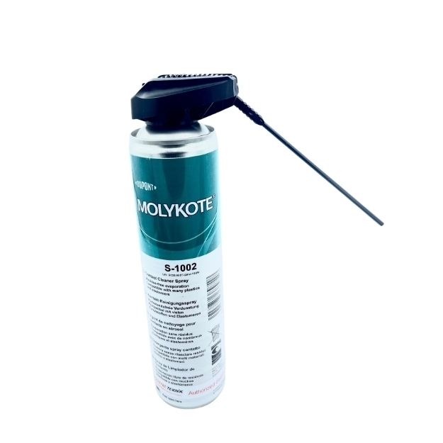 DuPont™ MOLYKOTE® S-1002 Contact Cleaner Spray – Elektriksel Temas Yüzeyleri İçin Güvenli Temizleyici (400 ml) - DuPont™ MOLYKOTE®