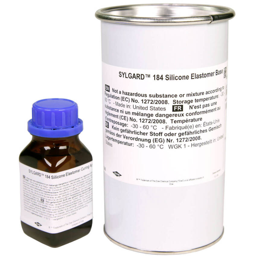 SYLGARD™ 184 Silicone Elastomer Kit | Electronic Encapsulation & Protection 1.1 Kg - 1
