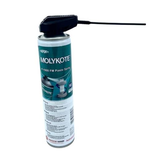 DUPONT MOLYKOTE® P-1900 FM – NSF H1 Sertifikalı Katı Yağlayıcı Takviyeli Gres Sprey - 2