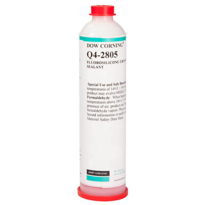 DOWSIL Q4-2805 Fluoro Sealant | Yakıt ve Kimyasallara Dayanıklı Silikon Mastik – 212 g Kartuş - 1